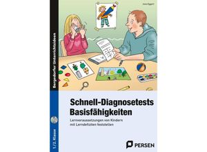 Schnell-Diagnosetests: Basisfähigkeiten 1-2 Klasse, m. 1 CD-ROM - Jens Eggert, Gebunden