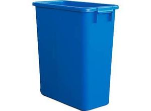 Abfallbehälter ohne Deckel, 60 Liter, blau