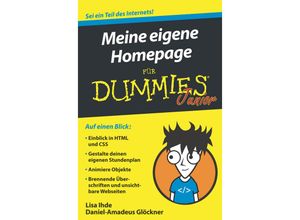 Meine eigene Homepage für Dummies Junior - Lisa Ihde, Daniel-Amadeus Glöckner, Kartoniert (TB)