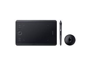 Wacom Intuos Pro Small - Digitalisierer - Bluetooth, USB 2.0 - Schwarz