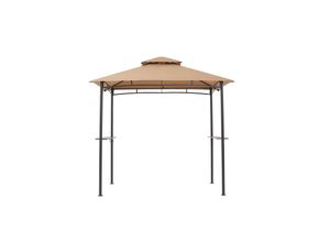 Grasekamp Grillpavillon BBQ 1,52x2,44m inkl. Flammschutzdach sand