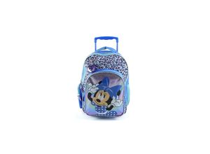 Disney Minnie Mouse Rucksack Tasche Trolley mit Räder 41cm