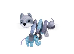 Bali Bazoo Activity Spirale Fuchs 80566 Rassel, Greifling, verschiedene Tiere blau