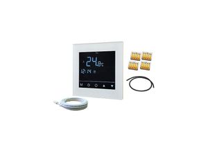 Jollytherm - Regelset Top-Therm Comfort - Thermostatregler digital mit Timerfunktion, Farbe weiß - 05455