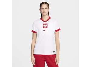 Polen 2024/25 Stadium Home Nike Replica Fußballtrikot mit Dri-FIT-Technologie für Damen - Weiß