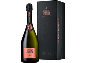 Charles Heidsieck Champagner Brut Rosé Millésime in Geschenkverpackung