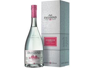 Fassbind Eau de Vie Himbeergeist in Geschenkverpackung