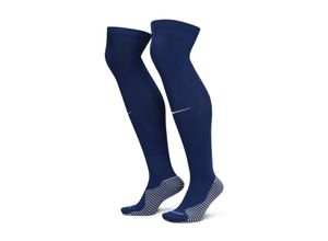 Niederlande Strike Away Nike Dri-FIT kniehohe Fußballsocken - Blau