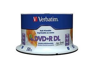 Verbatim - DVD+R DL x 50 - 8.5 GB - Speichermedium