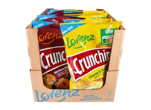 Lorenz Crunchips 150 g, verschiedene Sorten, 10er Pack