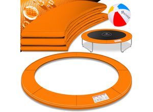 KESSER® - Trampolin Randabdeckung Ø 244 , 305 , 366 , 426 cm , 30cm breit 100% UV-beständig reißfest Federabdeckung , Grün , Blau