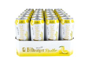 Bitburger Radler 2,5 % vol 0,5 Liter Dose, 24er Pack