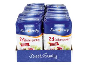 Südzucker Nordzucker Sweet Family 2:1 Gelierzucker 500 g, 14er Pack