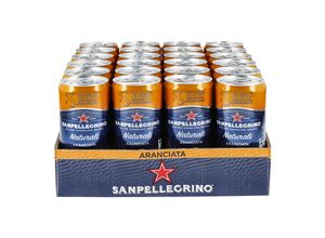 San Pellegrino Aranciata 0,33 Liter, 24er Pack