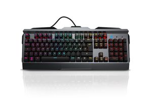 Titanwolf mechanische Gaming Tastatur „Invader“ Aluminium Gehäuse / RGB LED Beleuchtung