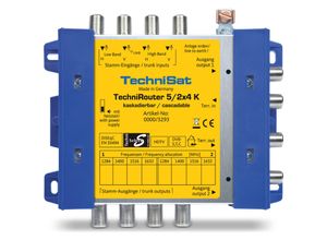 TechniSat Multischalter TECHNIROUTER 5/2X4 G-R