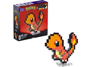 Mega Bloks MegaBloks Konstruktionsspielzeug Pokémon Glumanda Pixel Art