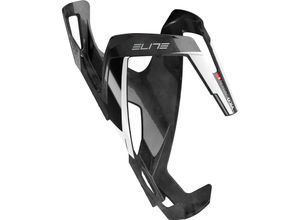 Elite Flaschenhalter Vico Carbon, Schwarz/Weiß