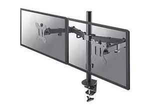 2-fach-Monitorarm Neomounts by Newstar FPMA-D550DBLACK, bis 32“, neig-/dreh-/schwenkbar, höhen- & tiefenverstellbar