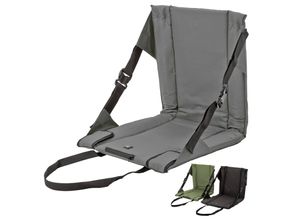 OUTCHAIR BackUp Thermo Sitz Heizkissen Jagd Angeln Stadion Kissen Beheizbar Akku Farbe: grey