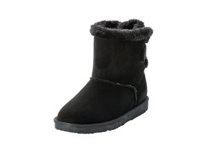 sheego Schlupfboots mit verstellbarem Riegel, schwarz, Gr.43