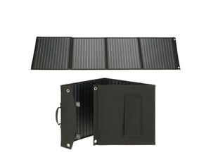 MESTIC Solarpanel Solarmodul MSFO-200 Camping Outdoor Tragbar Faltbar PERC 200 W