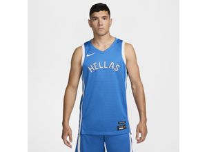 Griechenland Limited Road Nike Basketballtrikot (Herren) - Blau