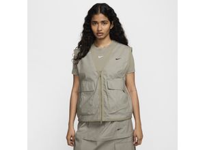 Nike Sportswear Essential weite, gewebte Cargoweste (Damen) - Grün