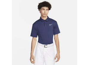 Nike Dri-FIT Tour einfarbiges Golf-Poloshirt für Herren - Blau