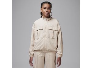 Jordan Jumpman Web-Jacke mit Besatz (ältere Kinder) - Braun