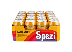 Paulaner Spezi 0,33 Liter, 24er Pack