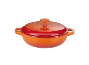 GSW Gusseisen Schmortopf Orange Shadow 30cm, 4,5 L