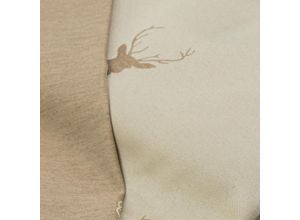 buttinette Jacquard Hirsch, natur/beige