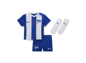 Hertha BSC 2024/25 Stadium Home Nike Replica Fußballtrikot-Set für Babys und Kleinkinder - Blau