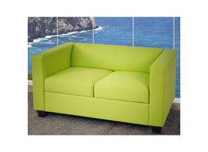 MCW 2er Sofa Lille ~ Kunstleder, hellgrün