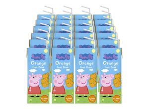 Peppa Pig Orange Fruit Drink 200 ml, 24er Pack