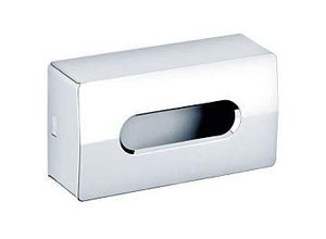 Keuco Kleenex Box Universal 04977170000 seitlich geschlossen, Aluminium finish