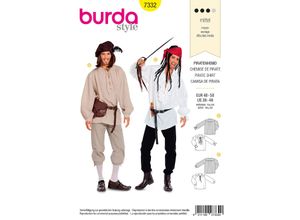 burda Schnitt 7332 ""Piratenhemd""