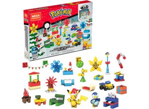 Mega Bloks MegaBloks Konstruktionsspielzeug Construx Pokémon Adventskalender