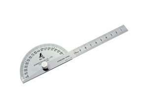 Famex Shinwa 62480 Gradmesser No.19, Winkelmesser 90°, 10cm