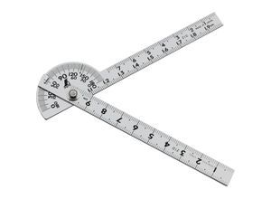 Famex Shinwa 62995 Gradmesser No.40, Winkelmesser 90°, 10cm
