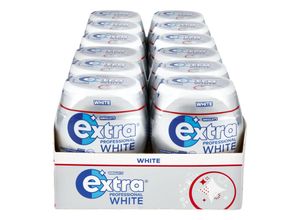 Wrigley's Extra Professional White zuckerfrei Dose 50 Stück, 12er Pack