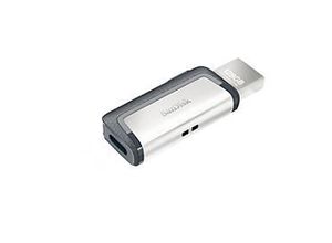 USB-Stick SanDisk Ultra Dual USB 3.1 Type-C, bis 150 MB/s, 128 GB