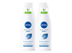 NIVEA Sanfte Reinigungsmilch 200 ml, 6er Pack - Inhalt: 6
