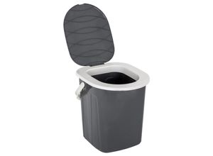 BRUNNER Campingtoilette Optitoil Camping Klo WC Kompost Eimer Toilette 37cm Hoch