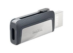 USB-Stick SanDisk Ultra Dual USB 3.1 Type-C, bis 150 MB/s, 32 GB