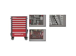 Werkstattwagen WINGMAN inkl. 129 Werkzeugen GEDORE
