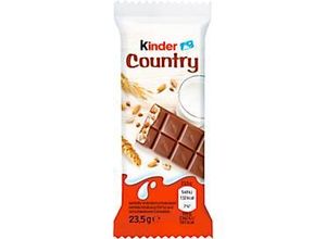 Schokoriegel Ferrero Kinder Country, Packung mit 20 Einzelriegeln á 23,5 g