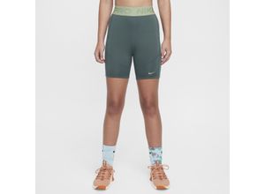 Nike Pro Dri-FIT Shorts (Mädchen, ca. 13 cm) - Grün