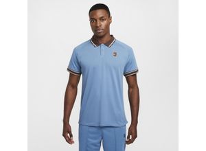 NikeCourt Heritage Herren-Tennis-Poloshirt - Blau